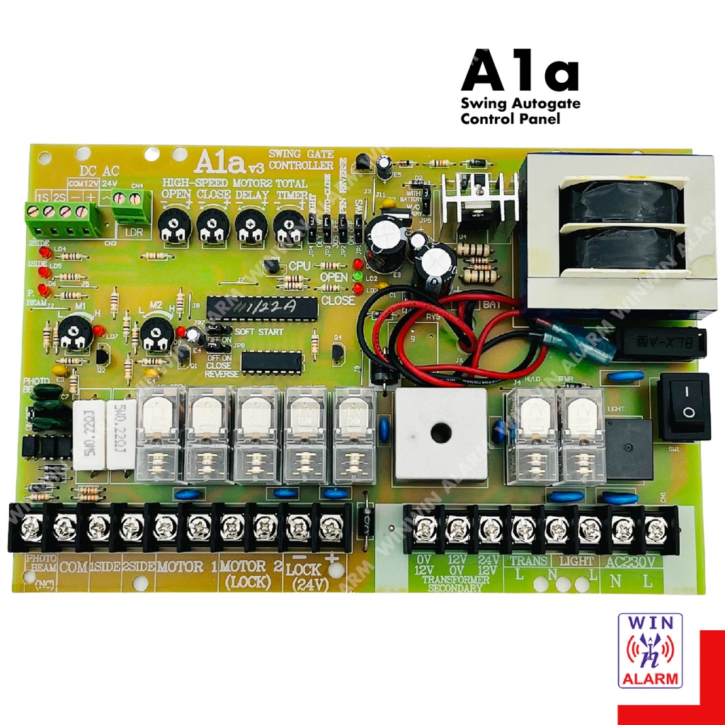 A1a V3 Control Board Panel For Swing/Folding Gate System / autogate ...