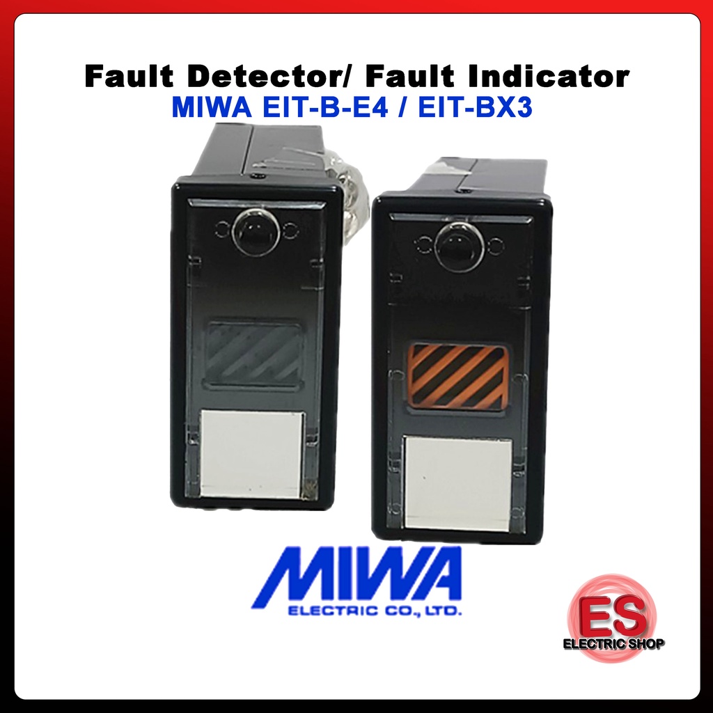 Miwa Flag Relay/ Fault Indicator, 30VDC / 110VDC ( EIT-B / EIT-B-E4 ...