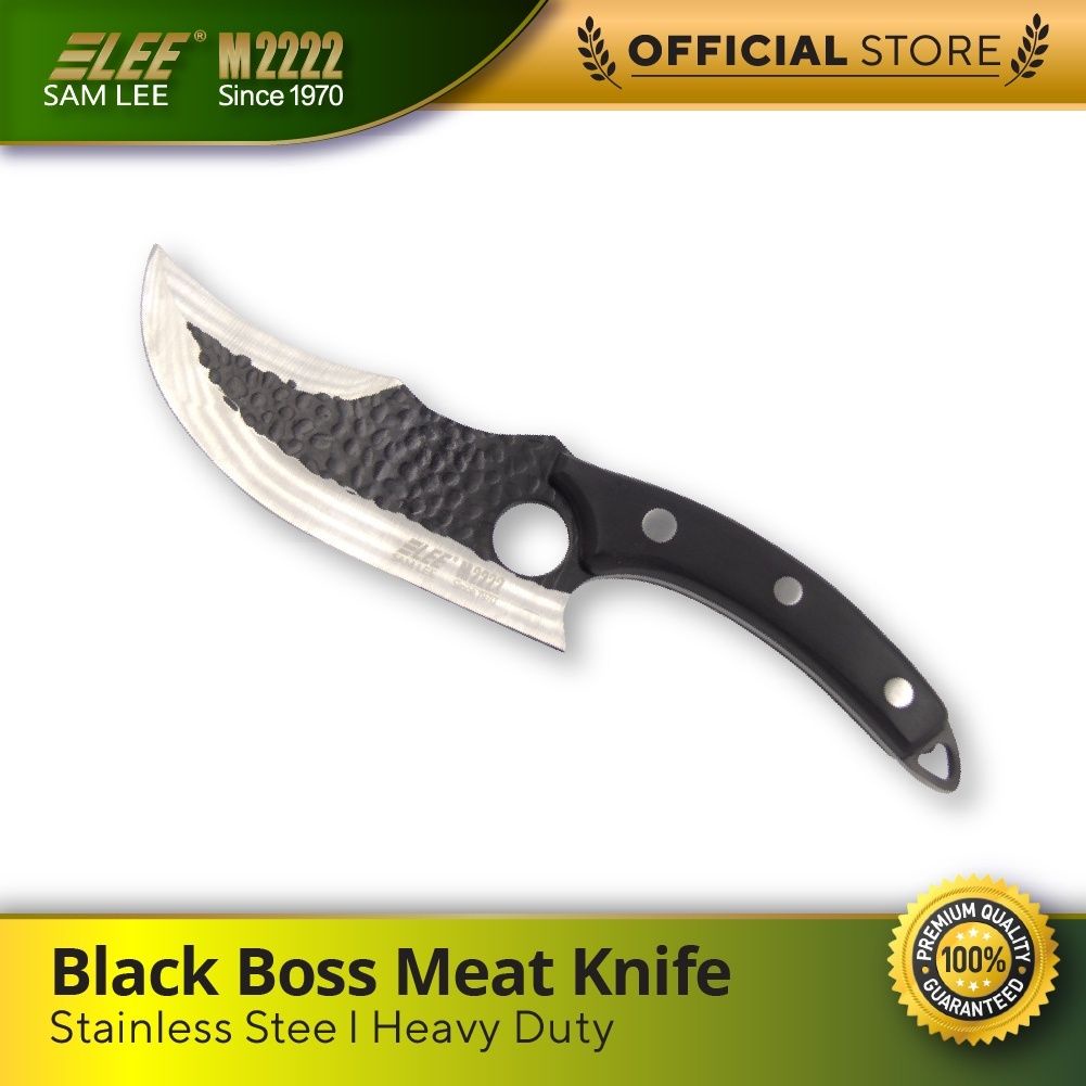 Samleem2222 6 Black Bossmeatknife Free Master Chef Kitchen Knife