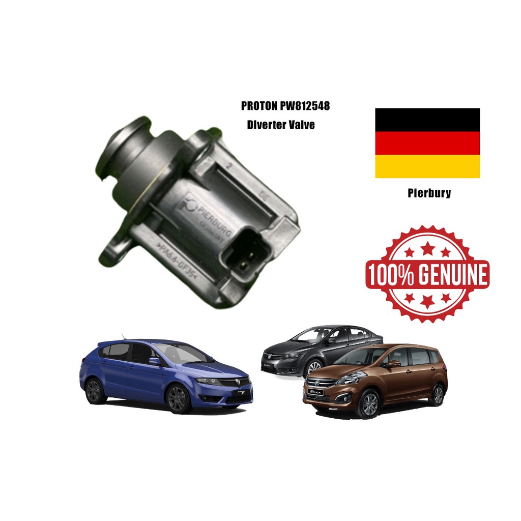 OEM PIERBURG Turbo Pressure Diverter Blow Off Valve Proton Preve