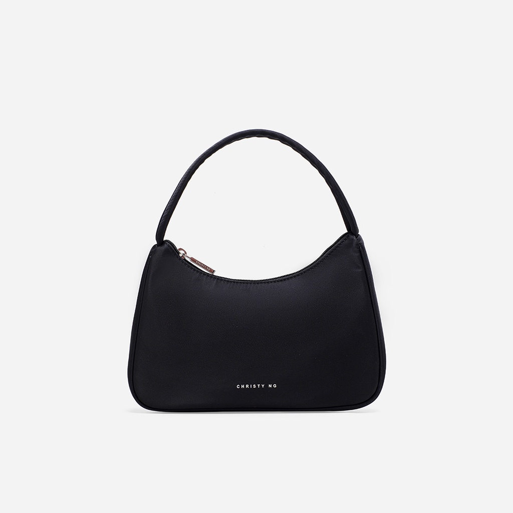 Adelaide Shoulder Bag - Warm Black (NO PERSONALIZATION/ADD NAME SERVICES  AVAILABLE )