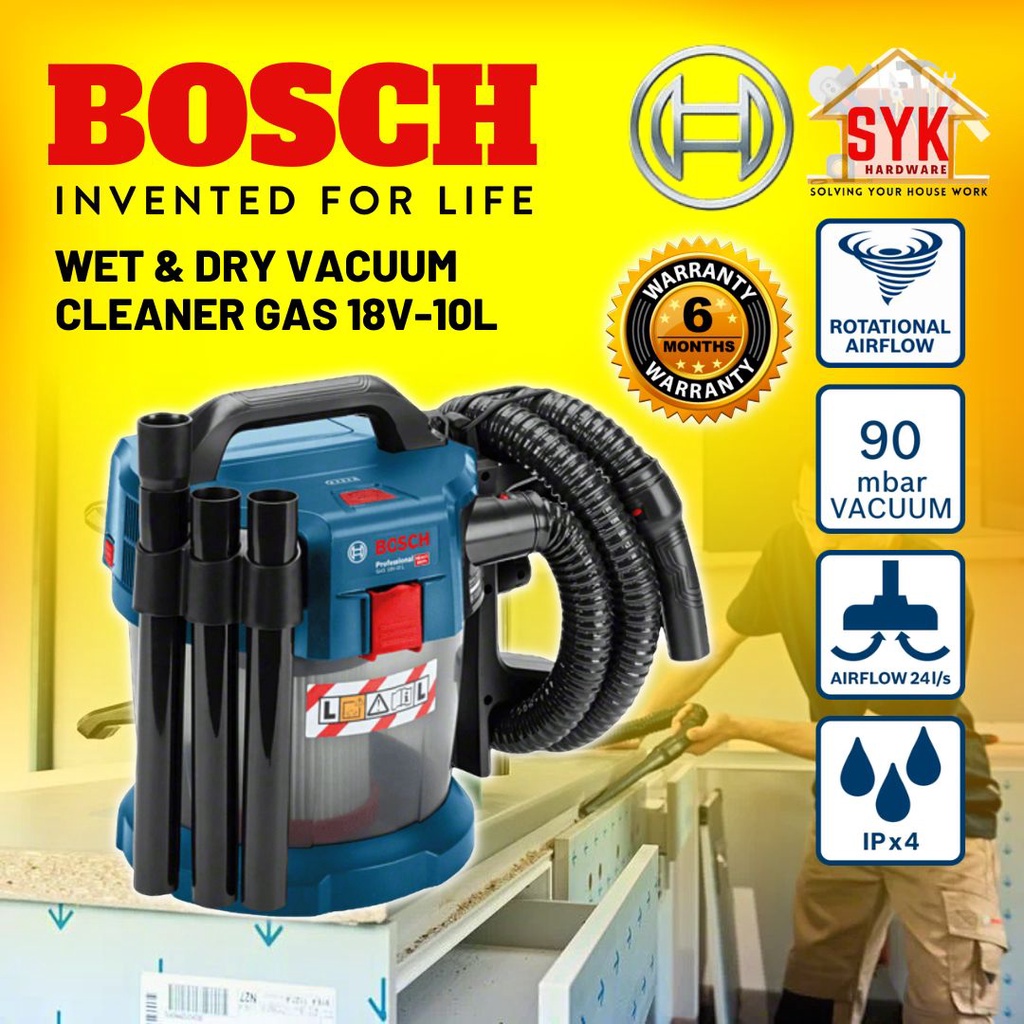 Bosch 18 volt online vacuum cleaner