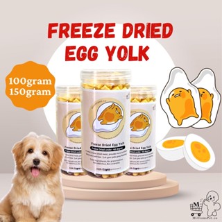 Millionspet Booster Gemok Freeze Dried Egg Yolk Pet Snack Pet