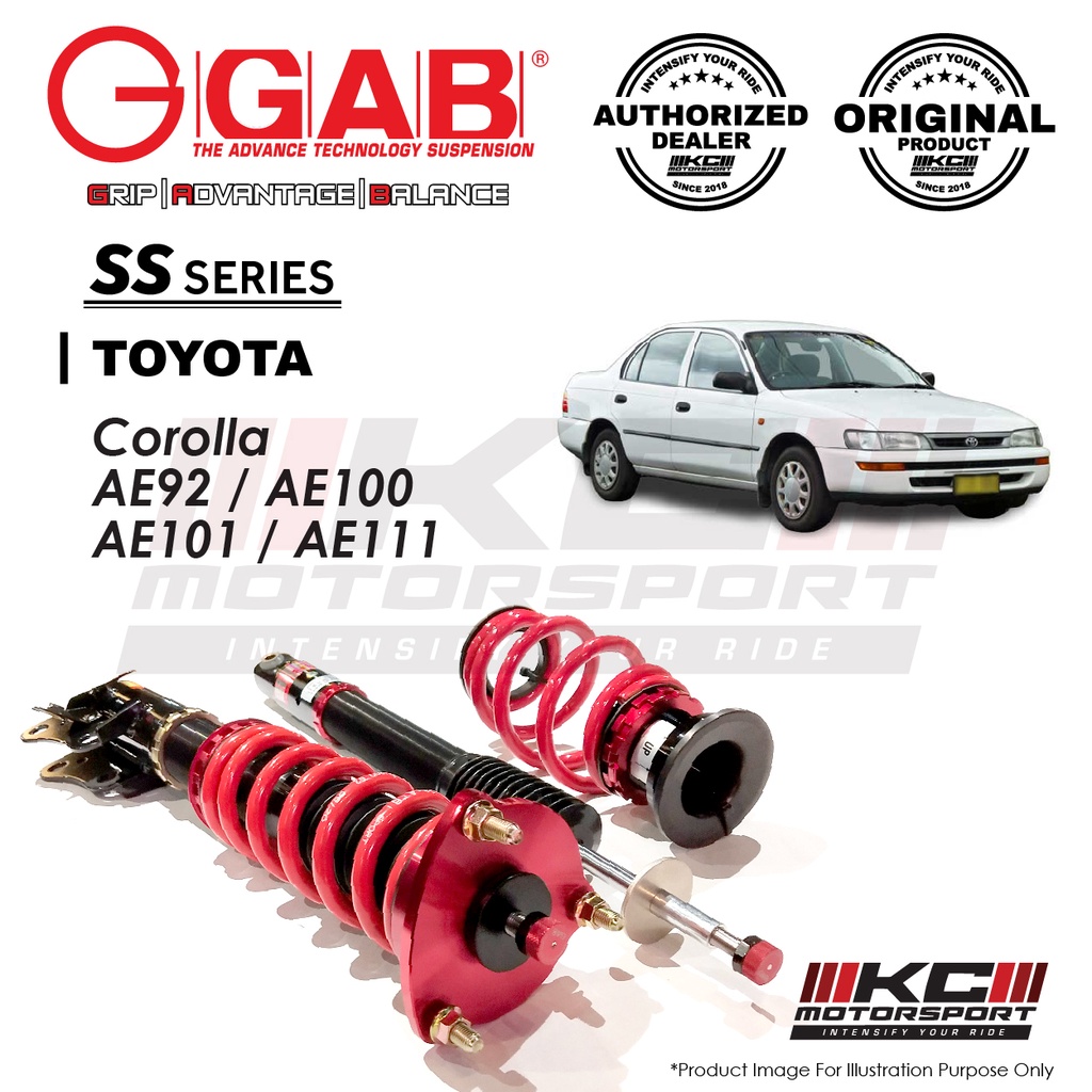 Toyota Corolla AE92 / AE100 / AE101 / AE111 - GAB SS Series Fully ...