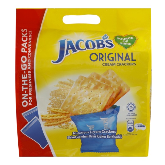 Jacobs Original Cream Cracker Mp G Shopee Malaysia