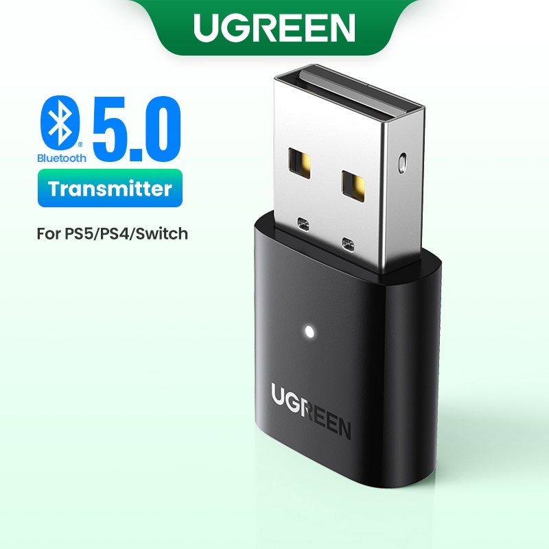 UGREEN USB Bluetooth Transmitter 5.0 Adapter Dongle Wireless Headphone PC Music Receptor for Switch PS5