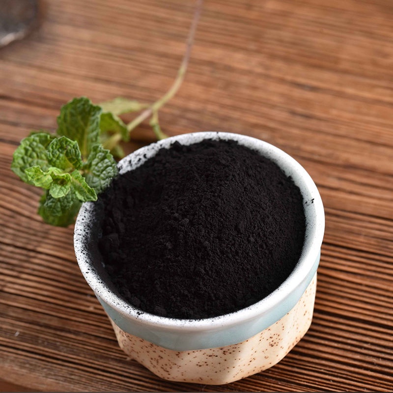 Edible Bamboo Charcoal Powder Carbon Black Powder Edible Toner