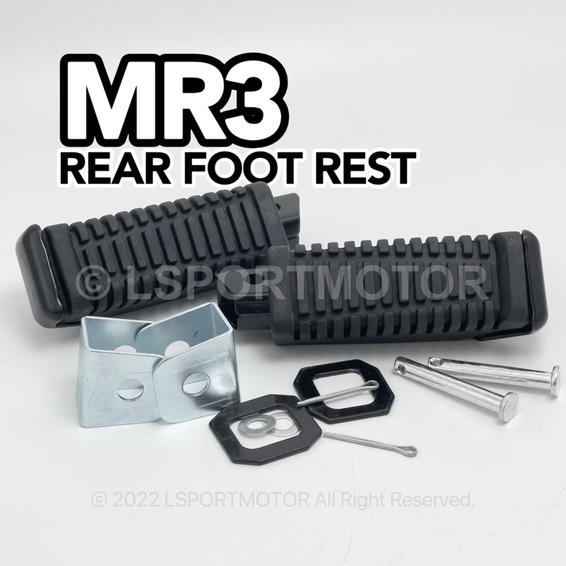 MODENAS MR3 REAR FOOT REST (R/L) FOOTREST PEMIJAK KAKI BELAKANG KRISS