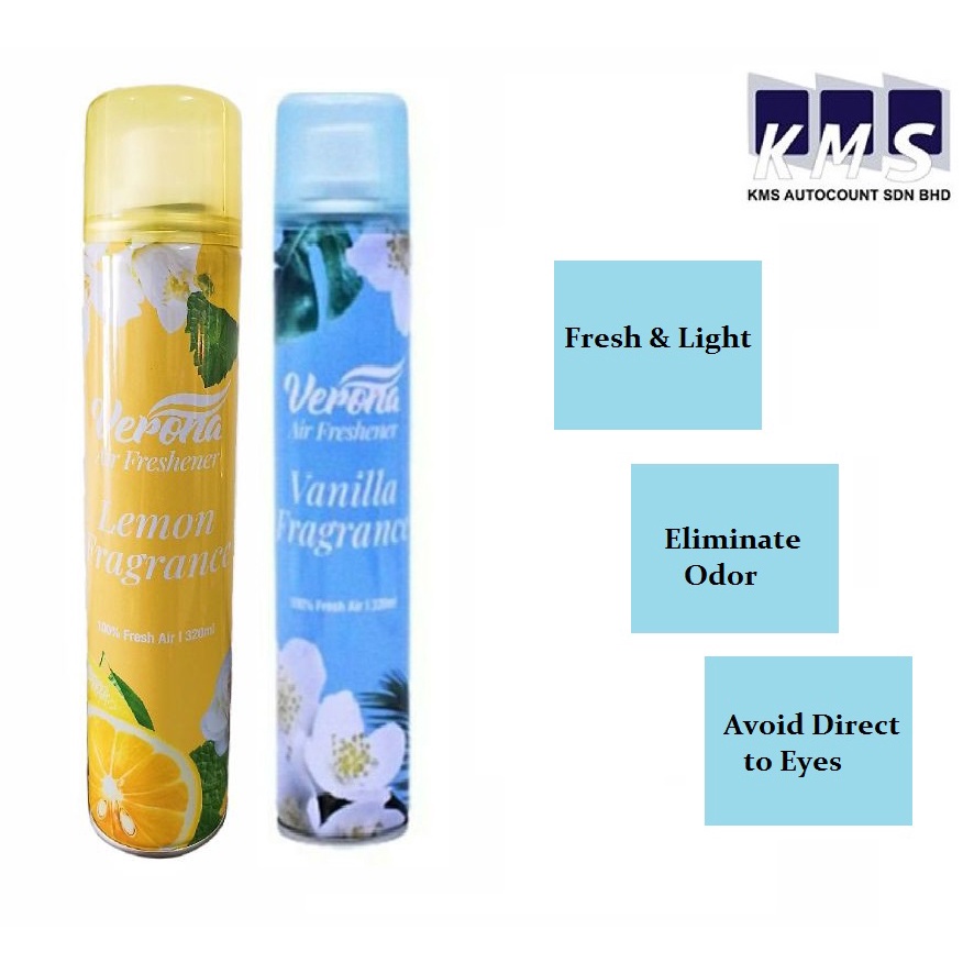 Verona Air Freshner 100 Fresh Air 320ml Shopee Malaysia