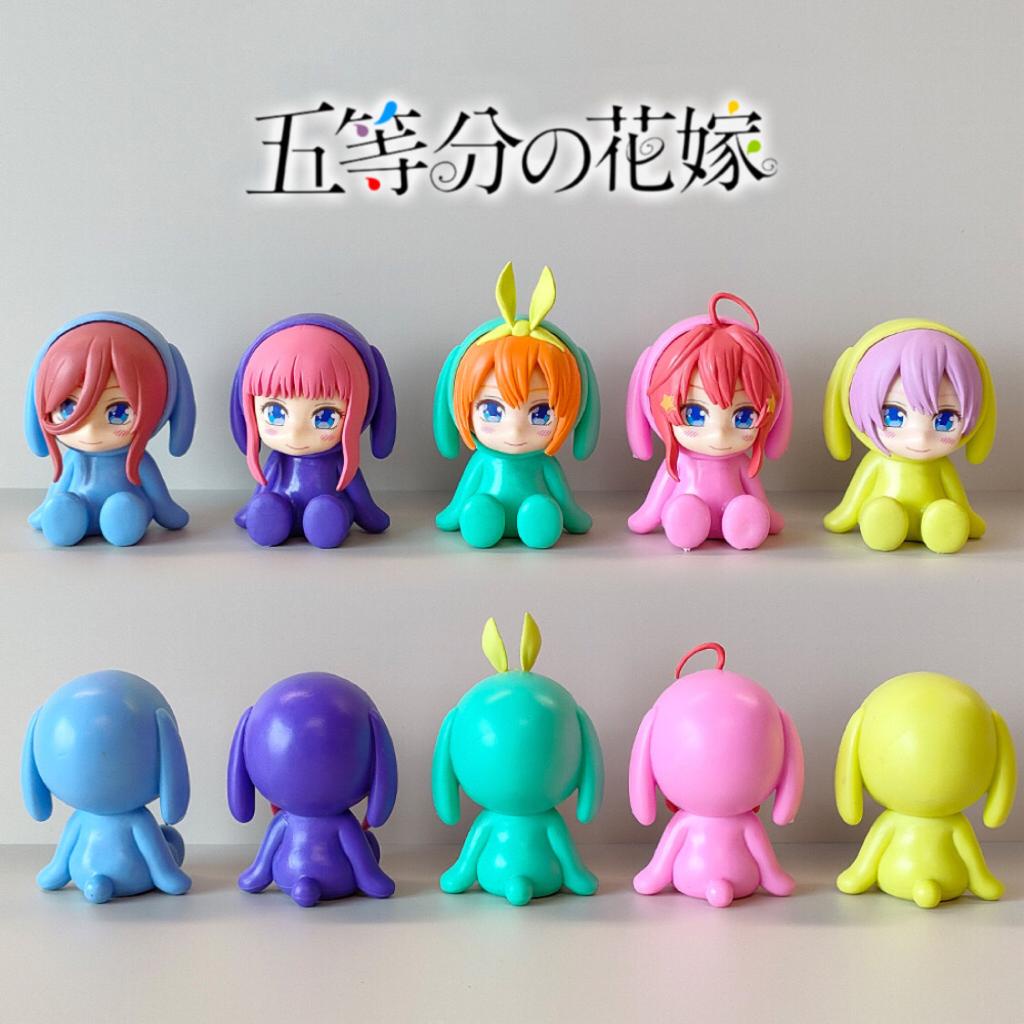 The Quintessential Quintuplets Miku Nino Yotsuba Ichika Itsuki Nakano ...