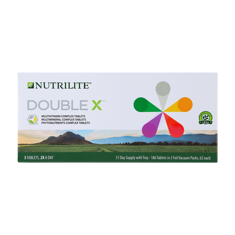 NUTRILITE NEW DOUBLE X Multivitamin/Multimineral/Concentrate (31-day ...