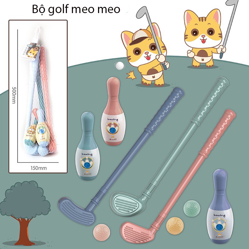 Golf Toy Set For Baby, Indoor Exercise Toy With bolling For Children To
