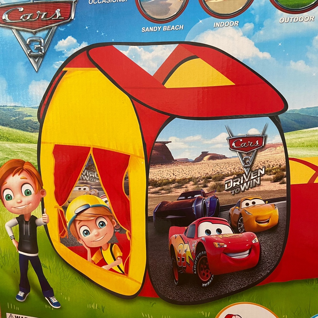 Disney store cars tent