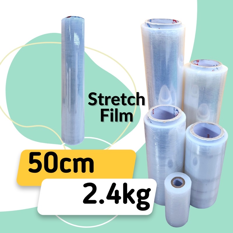 50cm Wrapping Stretch Film Clear Wrapper Wrapping Film Plastic