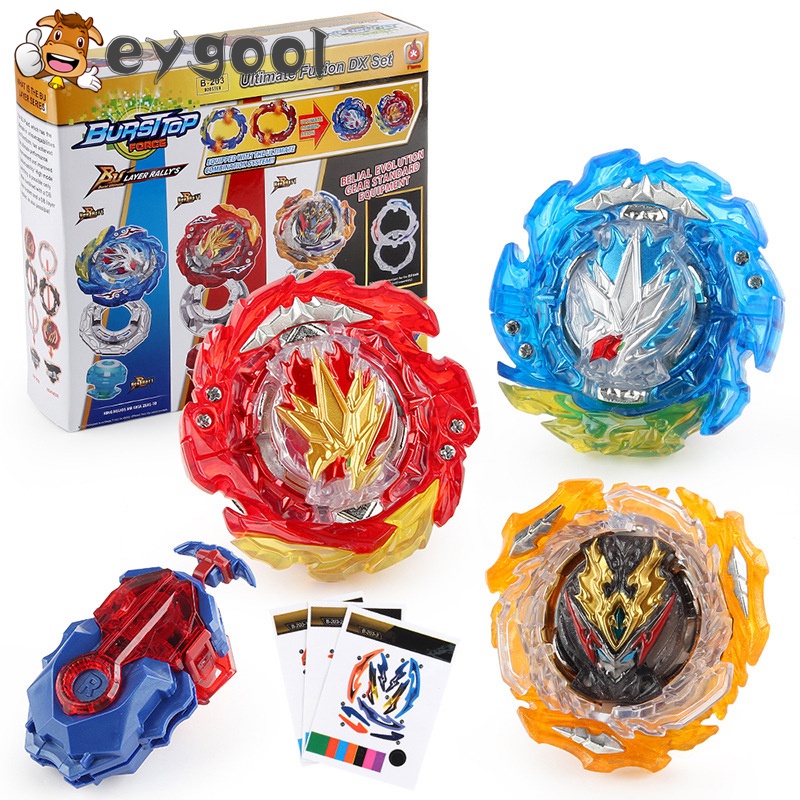 Beyblade Burst B-203 BU Ultimate Fusion DX Set Spinning Top B203 with ...