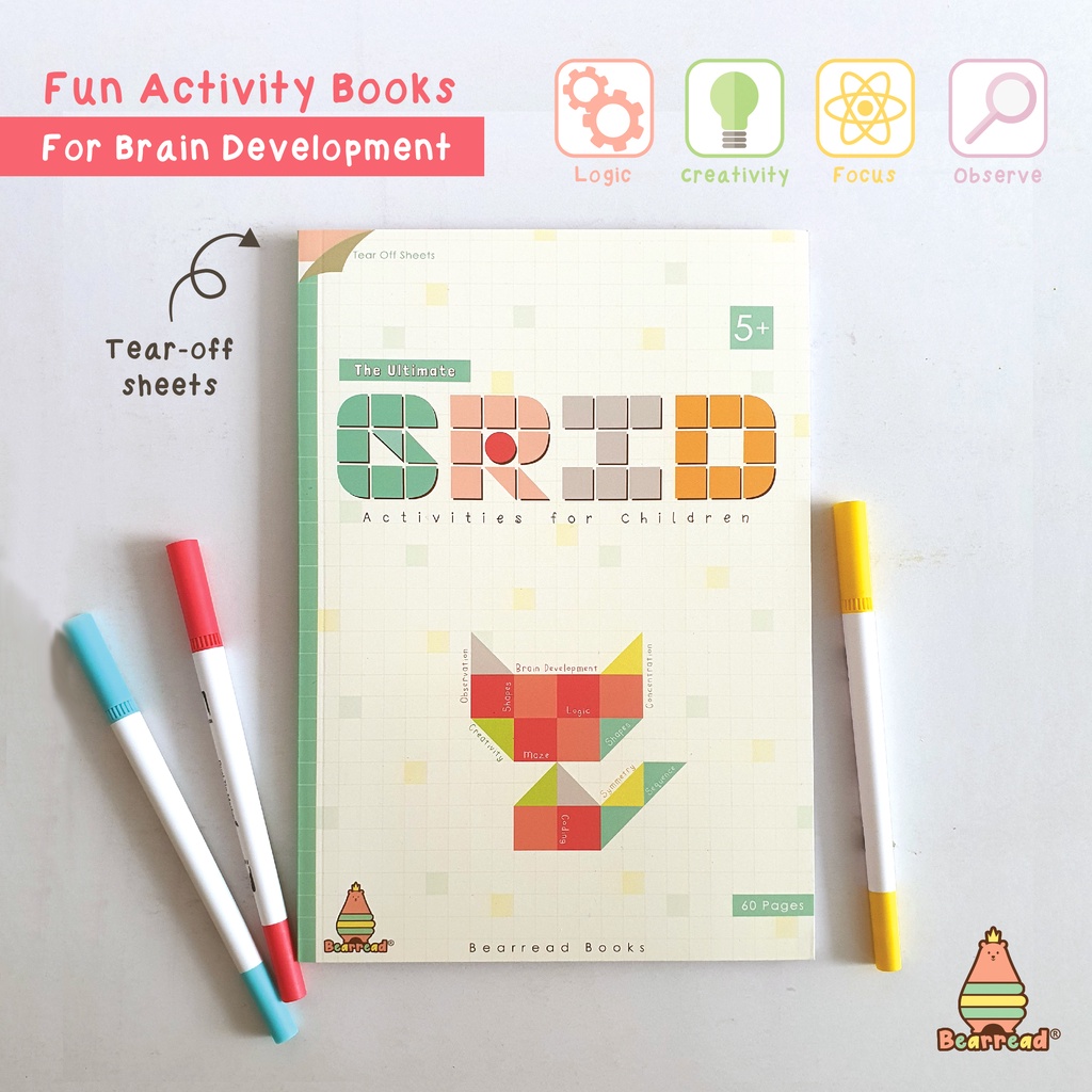 [Bearread Books] Ultimate Grid Activities for Children Educational ...