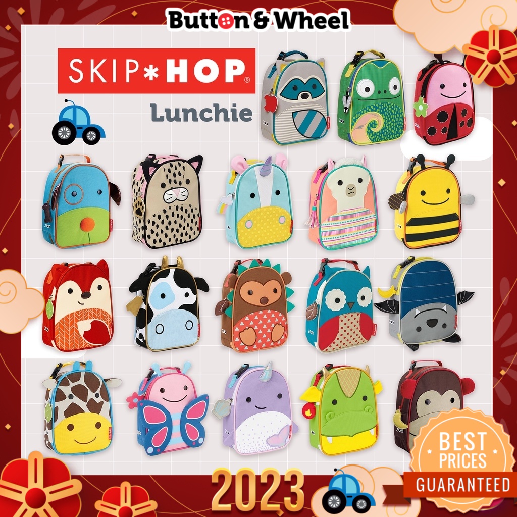 Skip hop zoo lunchie insulated hot sale lunch bag