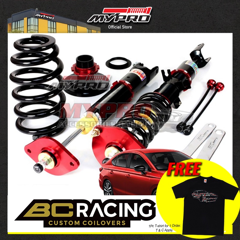 Adjustable🔥HONDA CITY GN1 2019+ BC Racing V1 Series Hi Lo Soft Hard ...