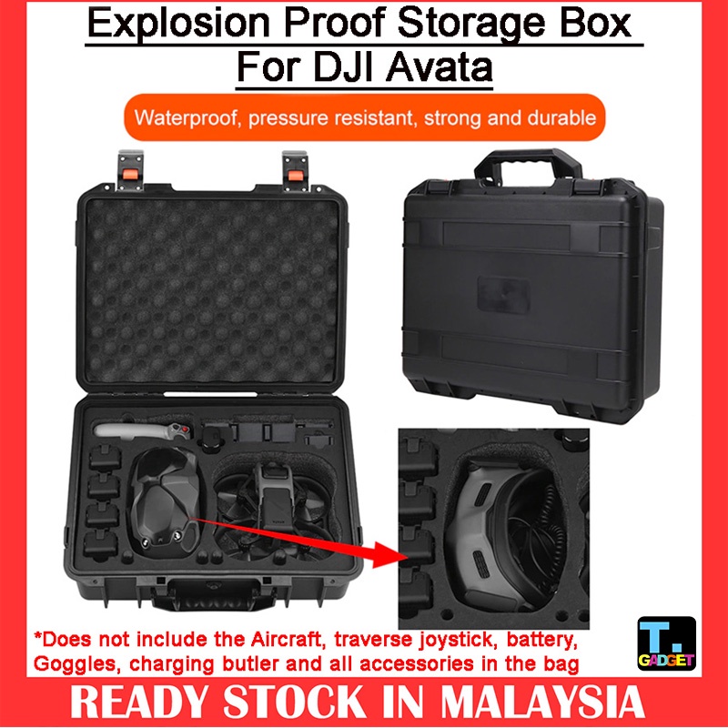 Portable Lightweight Waterproof Explosion Proof Carrying Case Storage ...