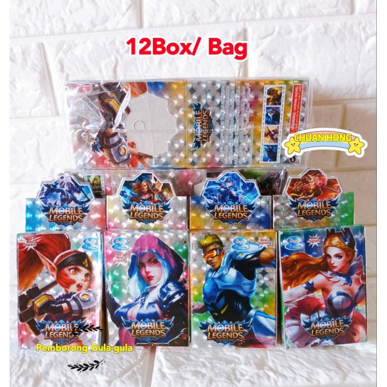 Mobile Legend Trading Lazer Card 12 Box / Bag | Shopee Malaysia