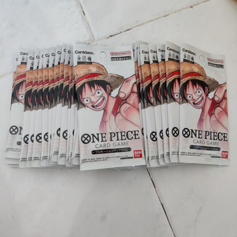 one piece Promotion pack‼️TCG‼️5 Cards in 1pack‼️Luffy‼️Kid‼️Kaido‼