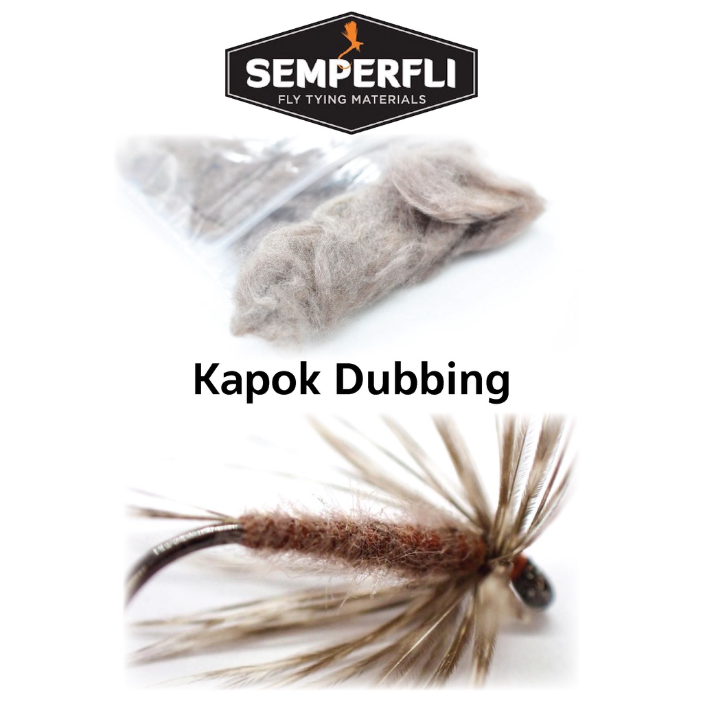 Semperfli Kapok Dubbing (Floating Dubbing) Shopee Malaysia