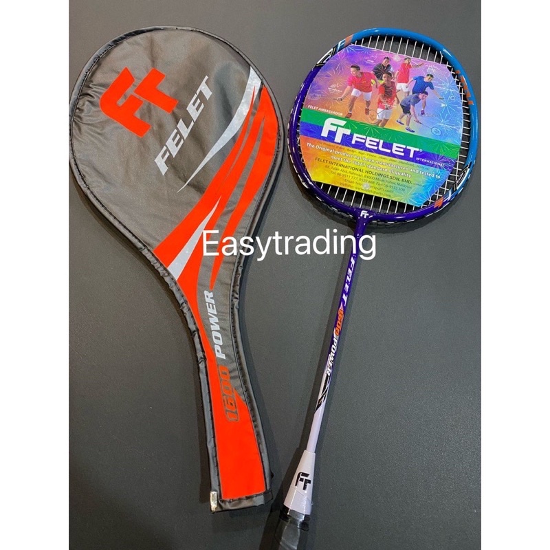 [READY STOCK] Felet Racquet Badminton FOC Cover Zip Bag Felet Kids ...