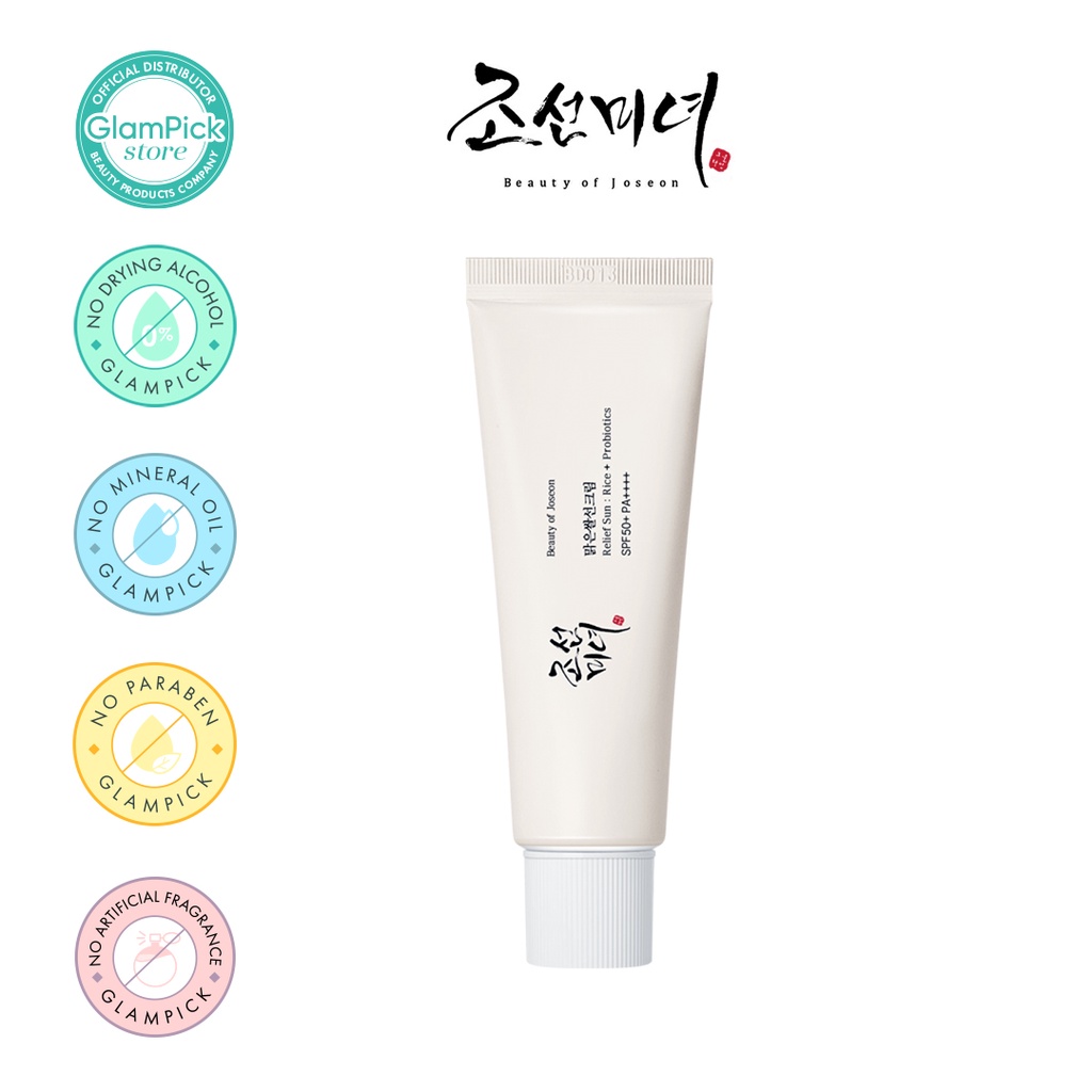 BEAUTY OF JOSEON Relief Sun : Rice + Probiotics 50ml | Shopee Malaysia