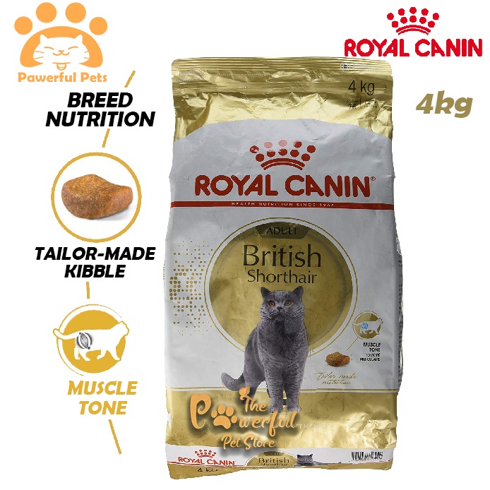 Royal Canin British Shorthair Adult Dry Cat Food 4kg