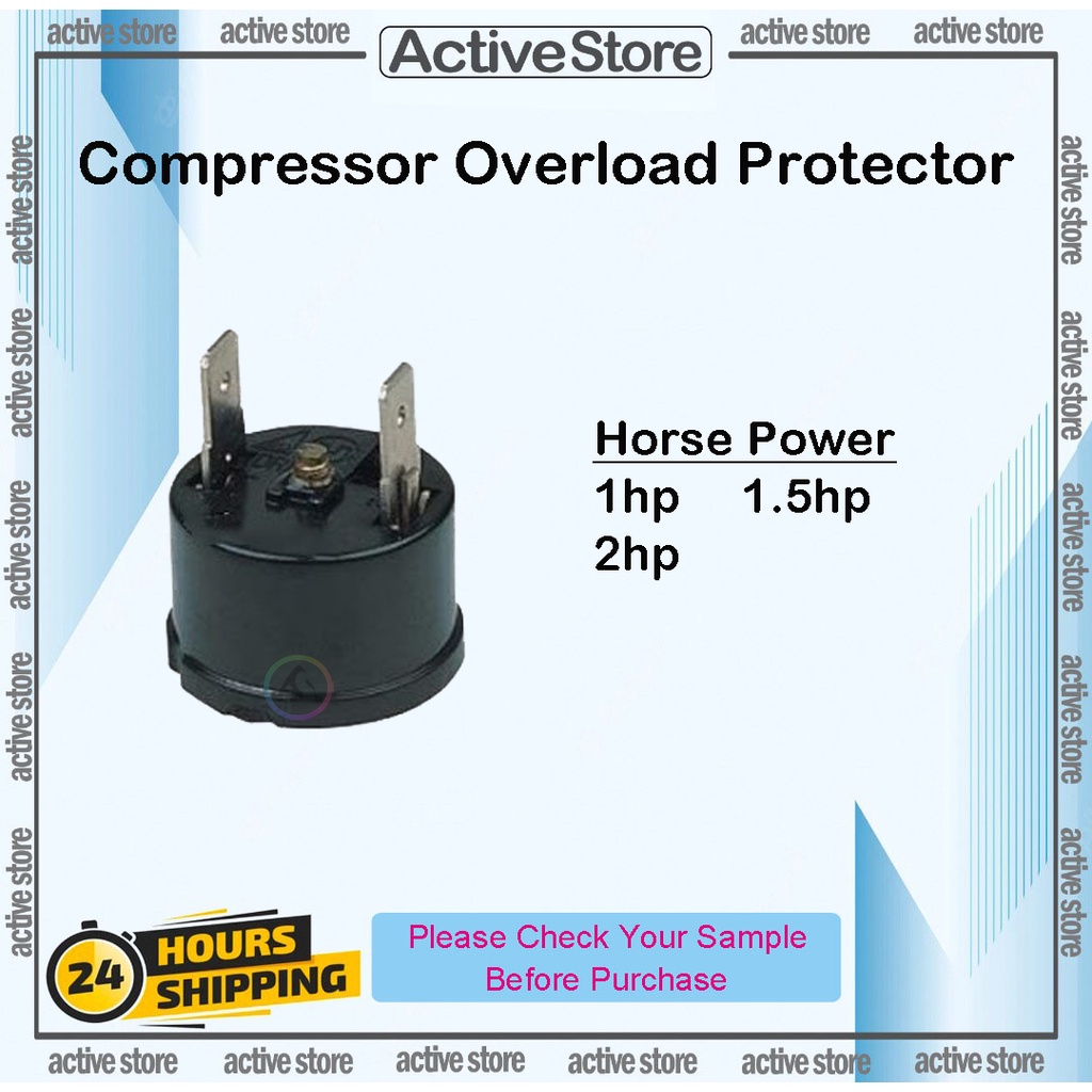 Compressor Overload Protector 1HP 1.5HP 2HP | Shopee Malaysia