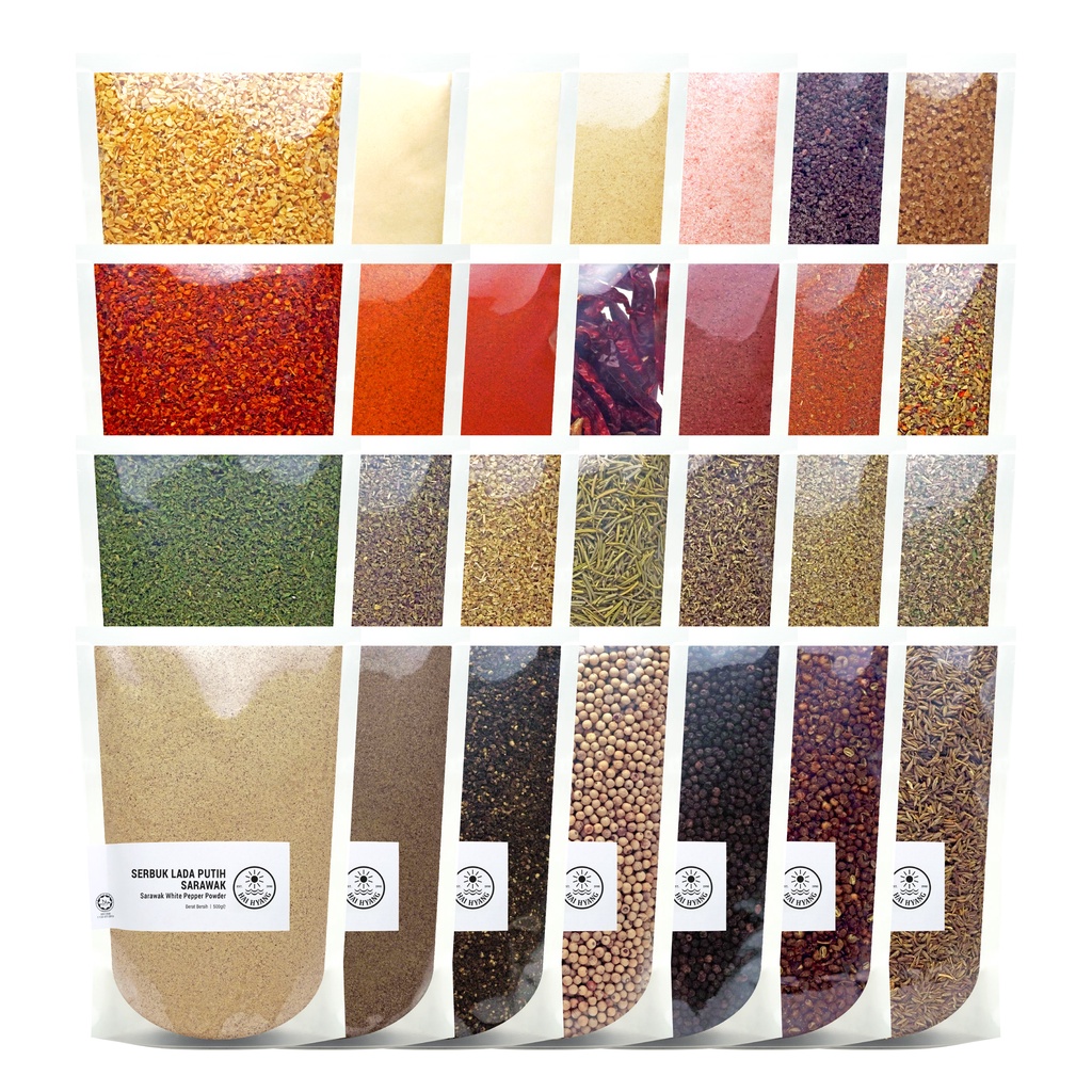 Hai Hyang Spices Herbs Seasoning Halal Pepper Chili Paprika Garlic