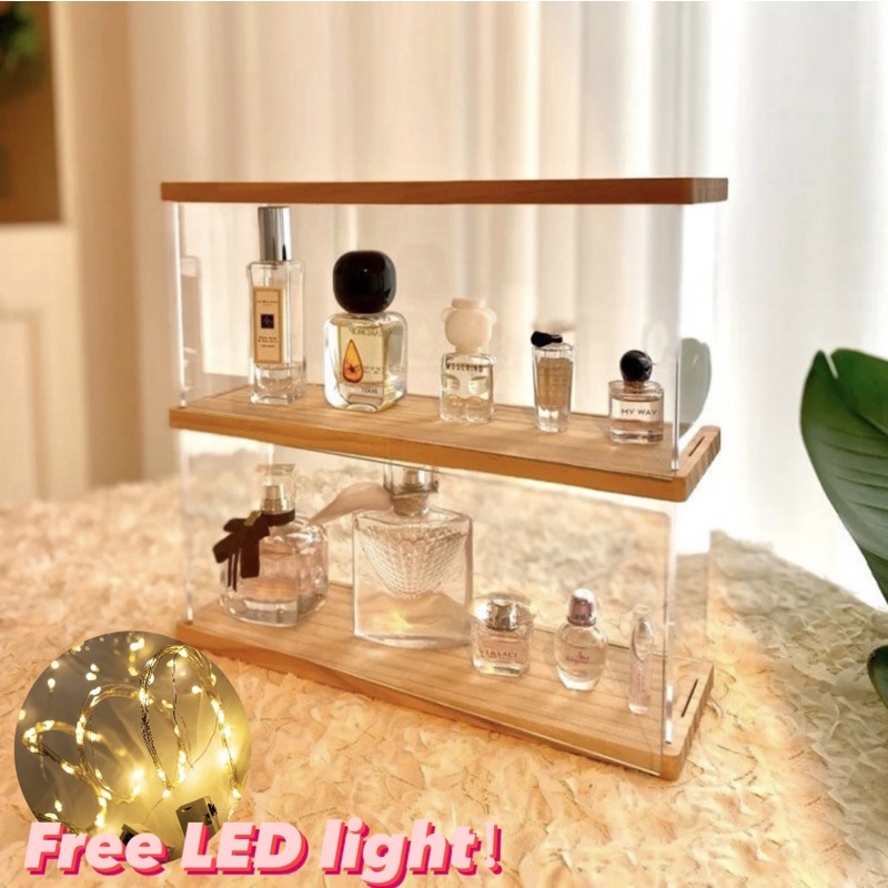 Wooden Acrylic Display Box Storage Box For Luxury/Perfume/Cosmetic ...