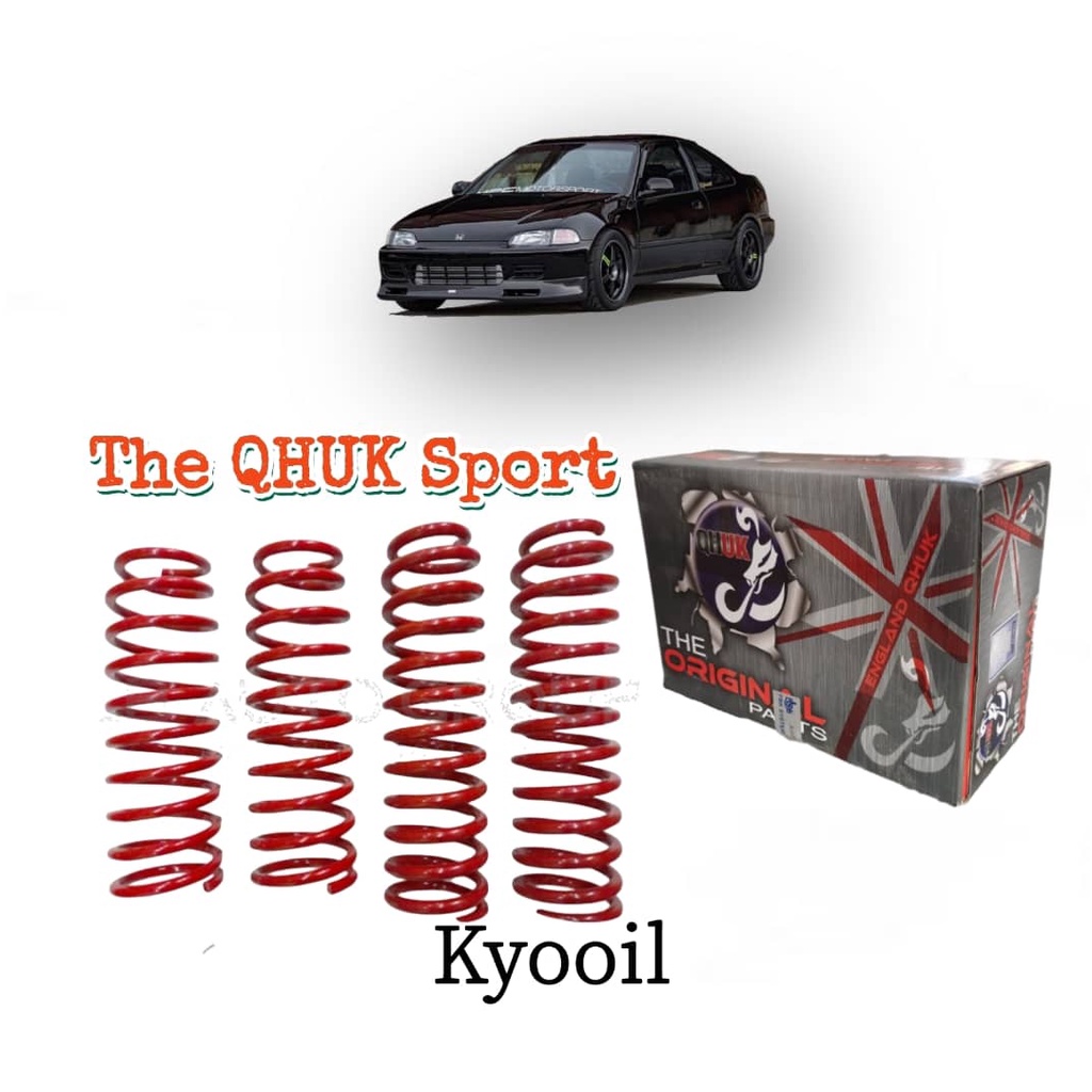Honda Civic SR4/SR3 1992 QHUK Sport Performax Lowered Coil Spring