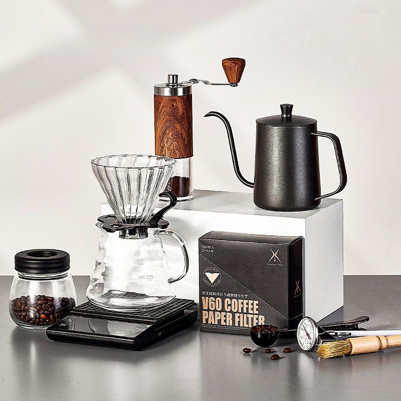 Set Upgrade Hand Brew Coffee Set Professional Hand Grind Coffee machine