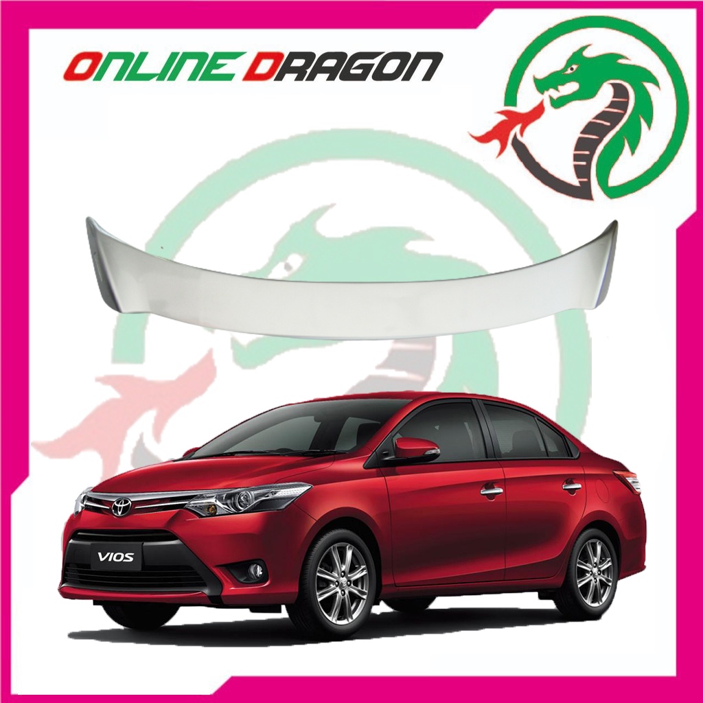 Toyota Vios 2013 2014 2015 2016 2017 2018 TRD Sportivo V2 Rear Spoiler ...