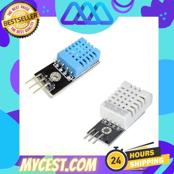 Arduino DHT11/DHT22 Temperature and Humidity Sensor | Shopee Malaysia