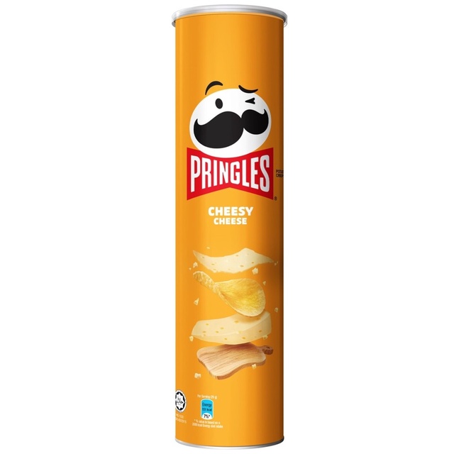 Pringles Potato Crisps Cheesy Cheese 102gm | Shopee Malaysia