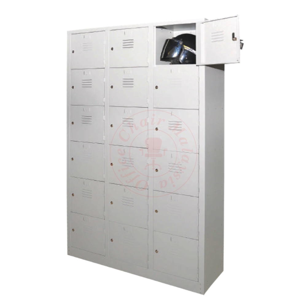Swing Door Steel Locker 9/ 12/ 15/ 18 Compartment - Office Cabinet ...