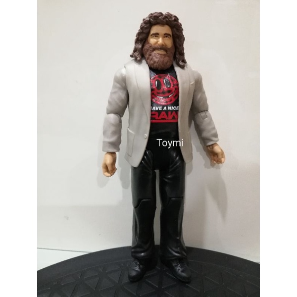 Mattel WWE Wrestling Mick Foley Action Figure Shopee Malaysia