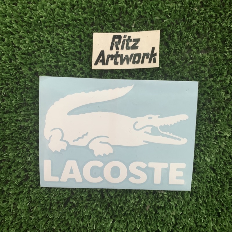 Crocodile shop lacoste thermocollant