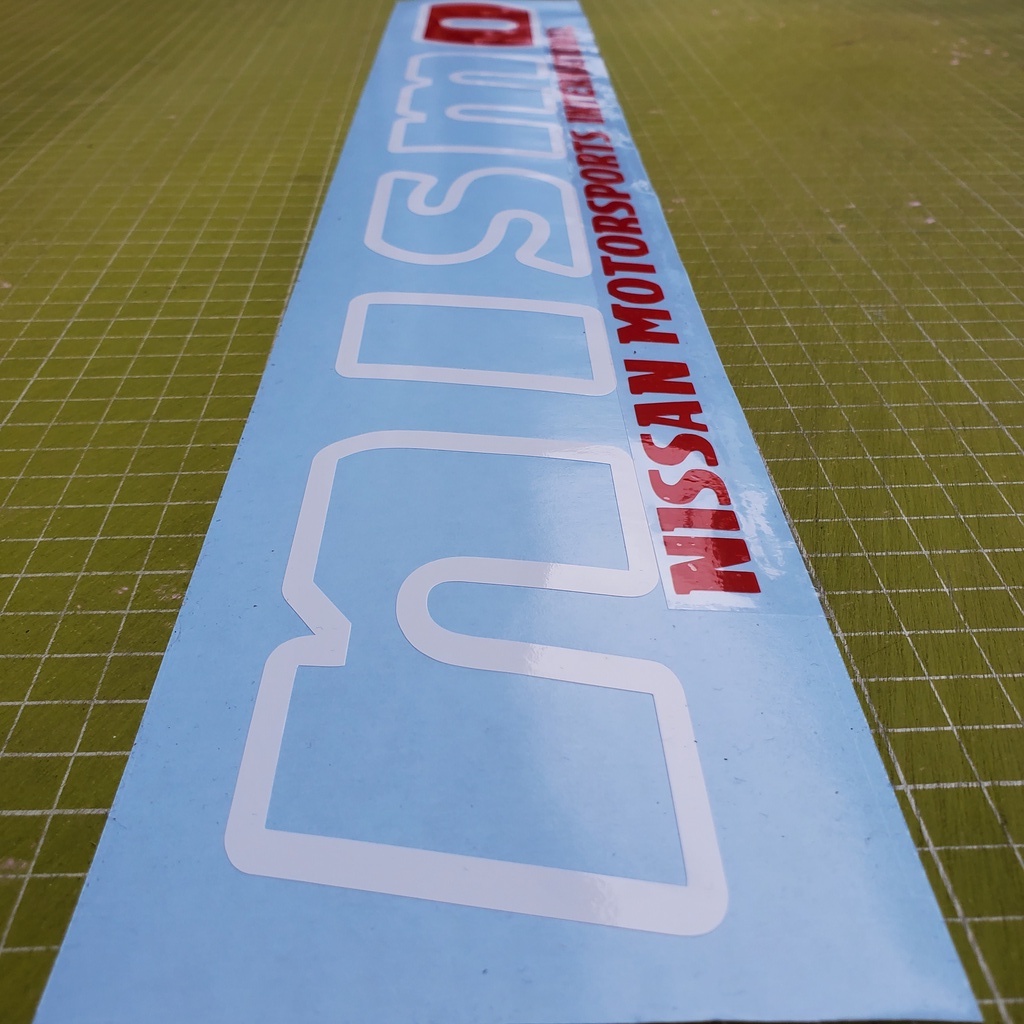 Sticker Nismo (Nissan Motorsports international) Shopee Malaysia