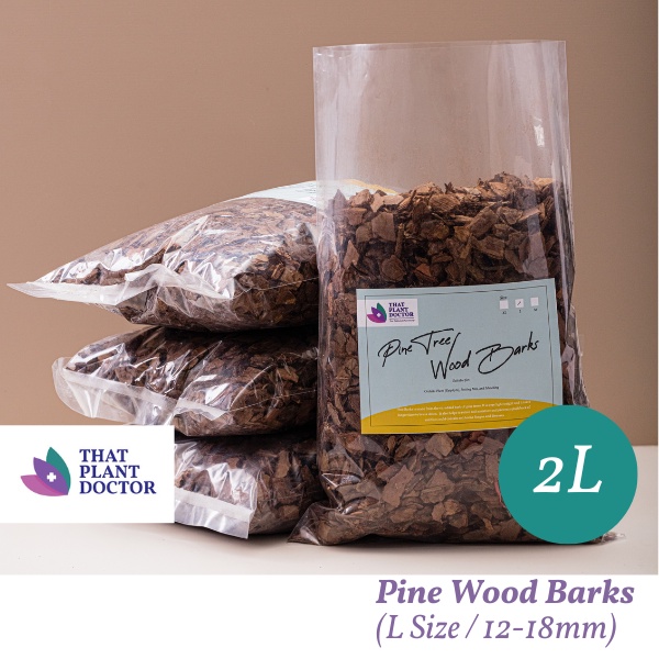 Pine Wood Barks (2L) (L Size / 1218mm) (Suitable for garden soil bed