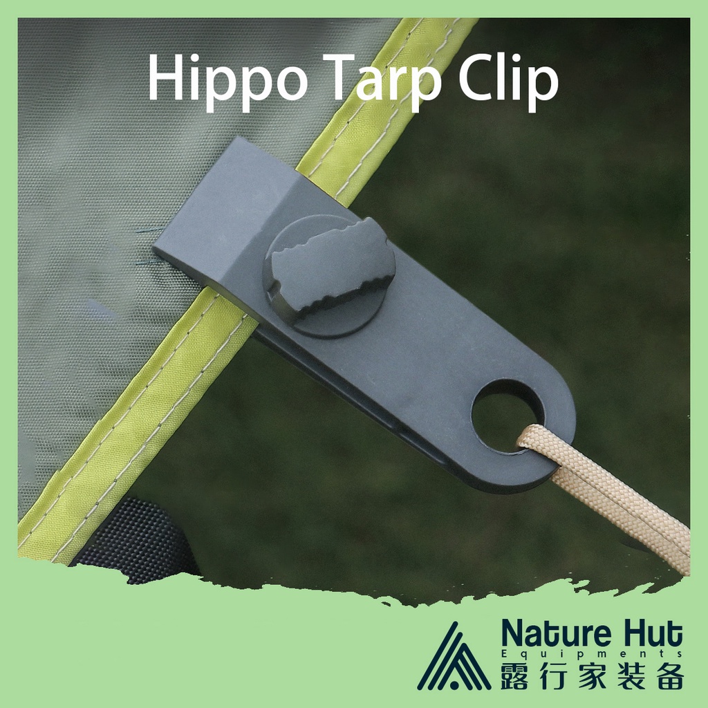 Screw Flysheet Clip Tarp Tent Hippo Clamp Twist Grip Canvas Buckle Outdoor Tarpaulin Clips
