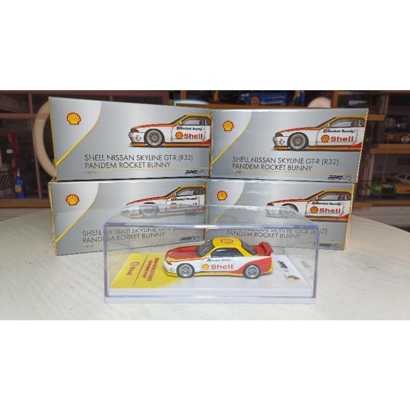 Inno64 Shell Nissan Skyline R32 rocket bunny | Shopee Malaysia