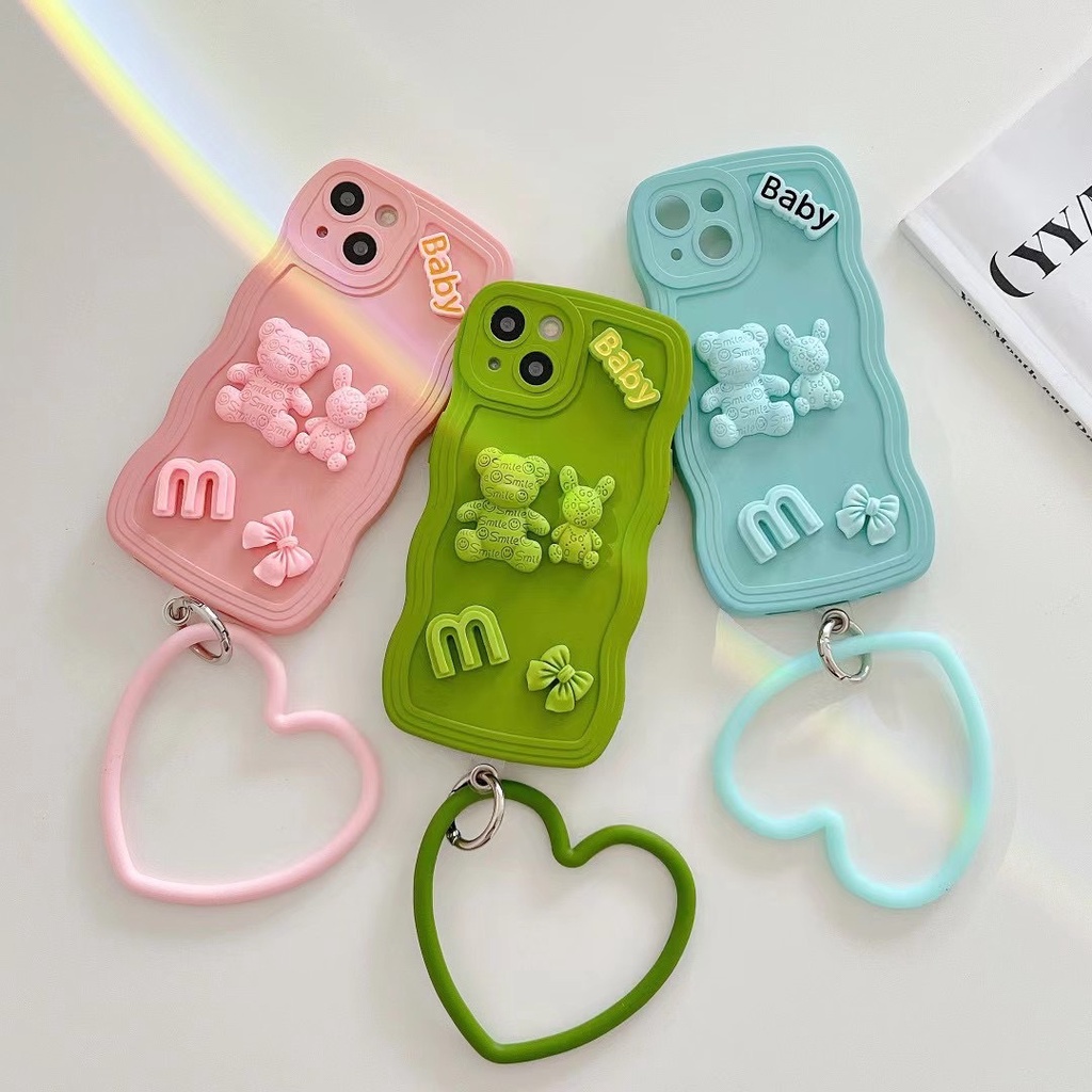Coque IPhone Forêt Lapin – TPU – Compatible IPhone 16/15/14/13/12/11/X/XR – Multicolore