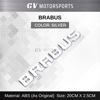 READY STOCK Mercedes-Benz Brabus logo Car Rear Trunk Body Decal