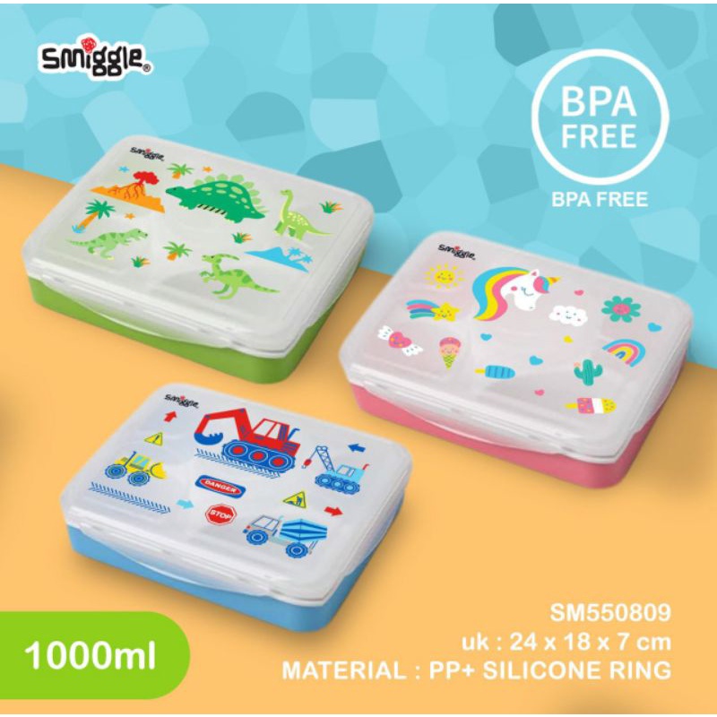 Smiggle bento soup lunchbox/ smiggle Lunch Box Shopee Malaysia