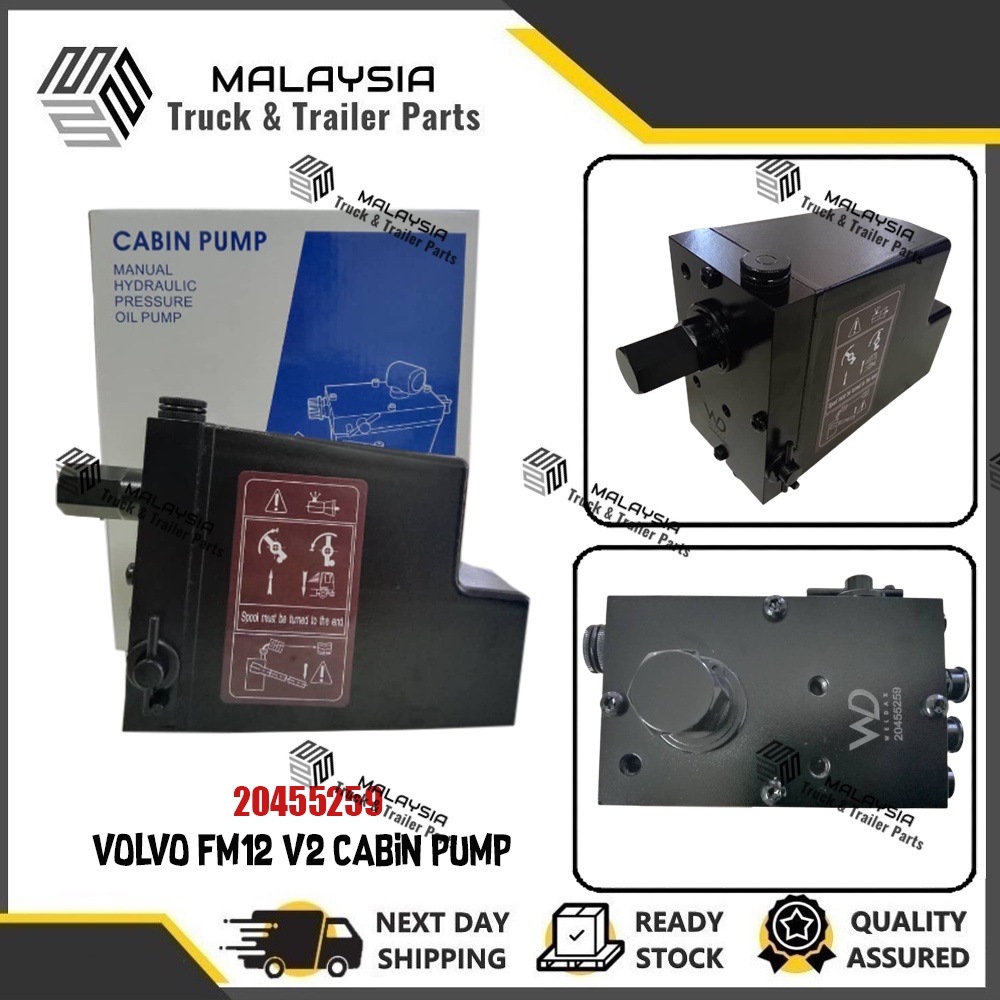 VOLVO FM12 CABIN HAND PUMP VERSION 2 (20455259) | Shopee Malaysia
