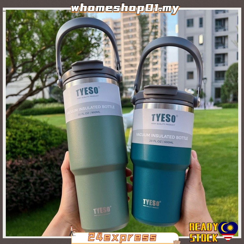 Tyeso 900/1200ML sus304 Thermos Cup Double Layer Insulation Cold