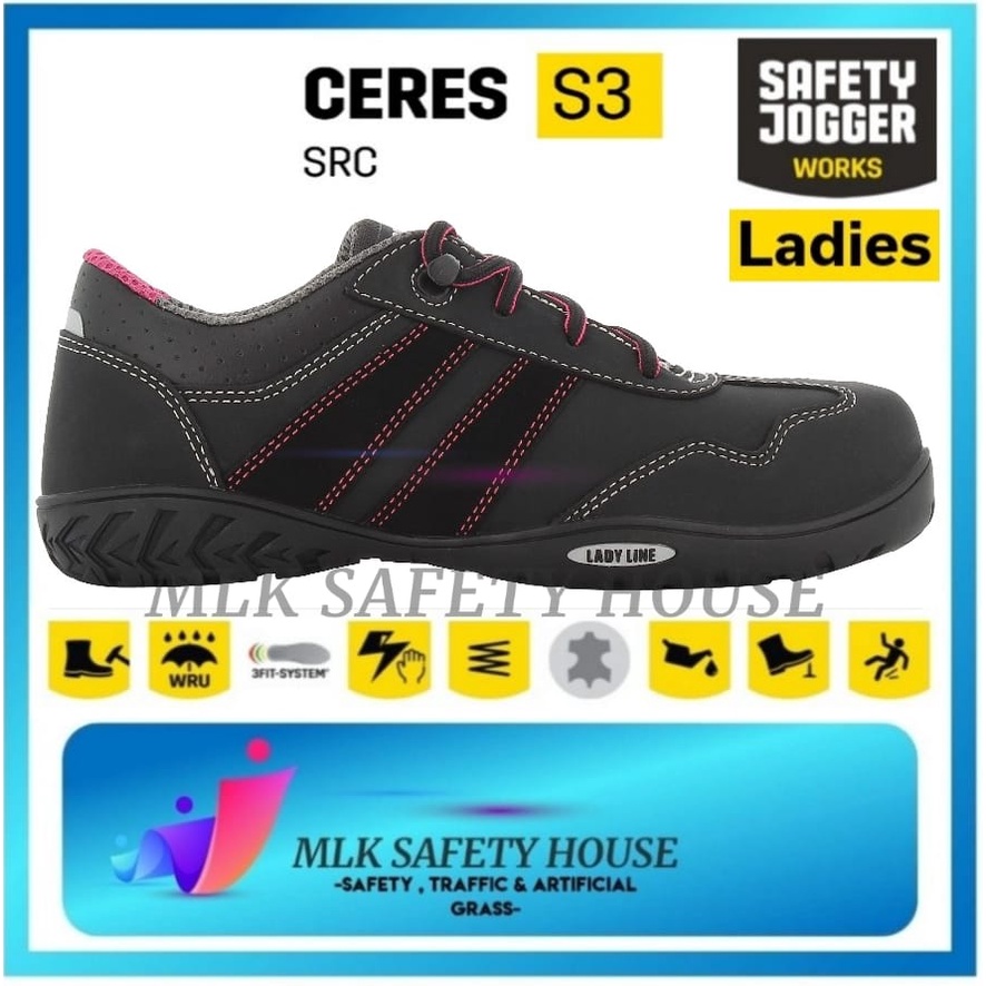 SAFETY JOGGER SAFETY SHOES CERES S3 SRC /LADIES SHOES (SIZE 3844